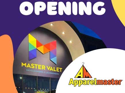 Master Valet Apparelmaster - Grand Opening Friday, 3rd November